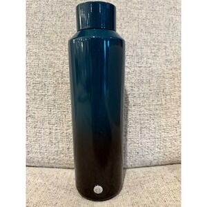 Starbucks Tumbler Water Bottle 20 Oz Ombre‎ Teal Black Insulated Reusable